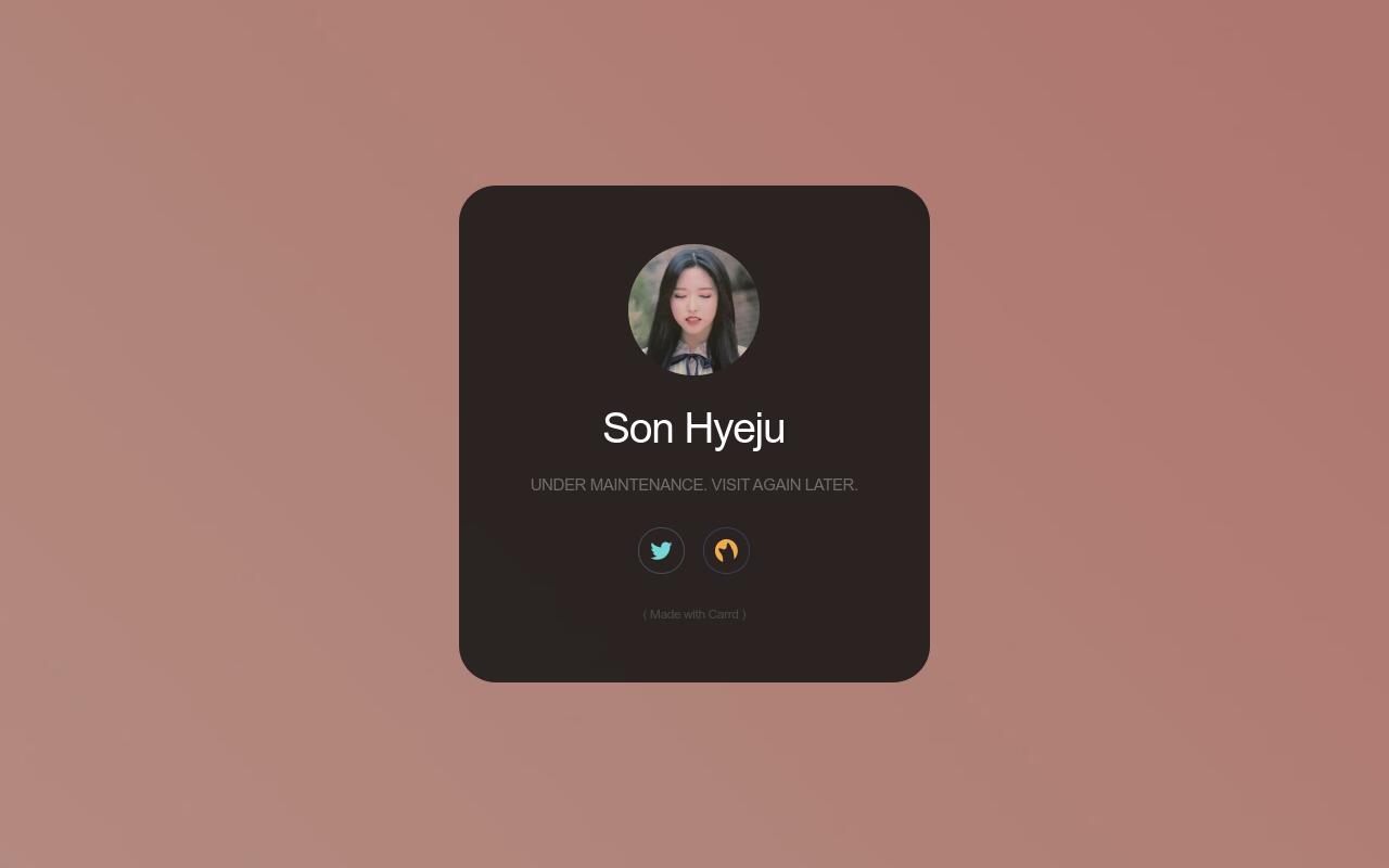 Carrd profile picture for @olli